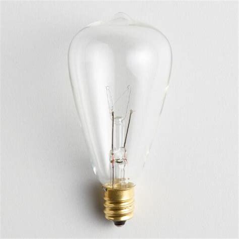Edison Style String Light Replacement Bulbs Set Of 4 World Market