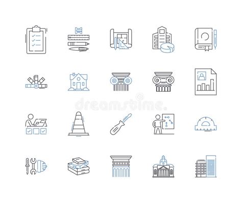 Ingenious Solution Line Icons Collection Innovation Creativity