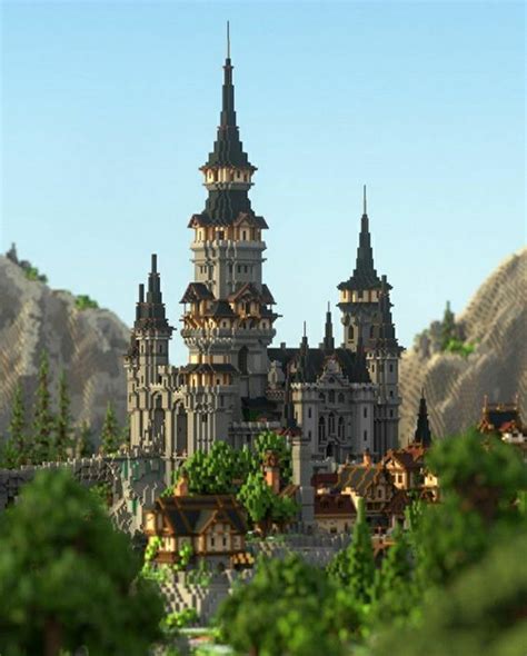 Castillo Minecraft Minecraft Castle Minecraft Mansion Minecraft