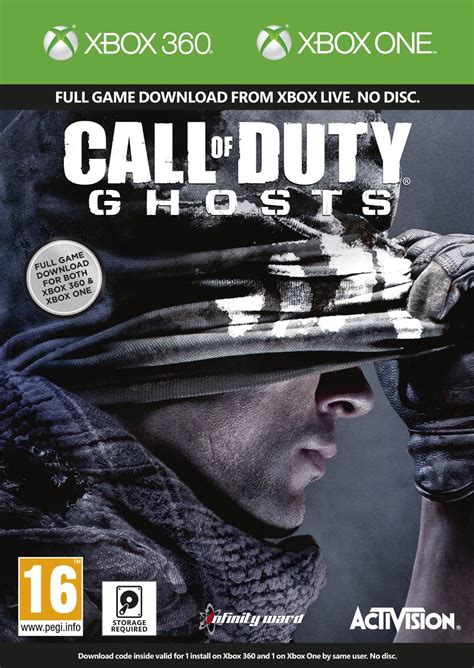 Купить лицензионную копию игры Call Of Duty Ghosts Xbox 360xbox One