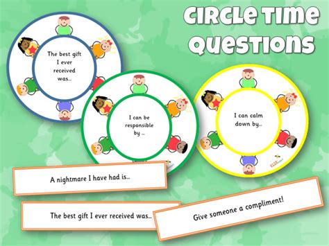 Circle Time Questions Item 130 Elsa Support Questions Cards