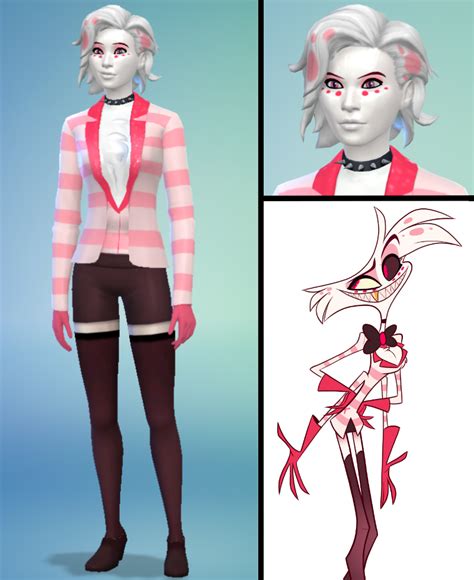 Mod The Sims Hazbin Hotel Outfits In 2021 Sims 4 Stud Vrogue Co