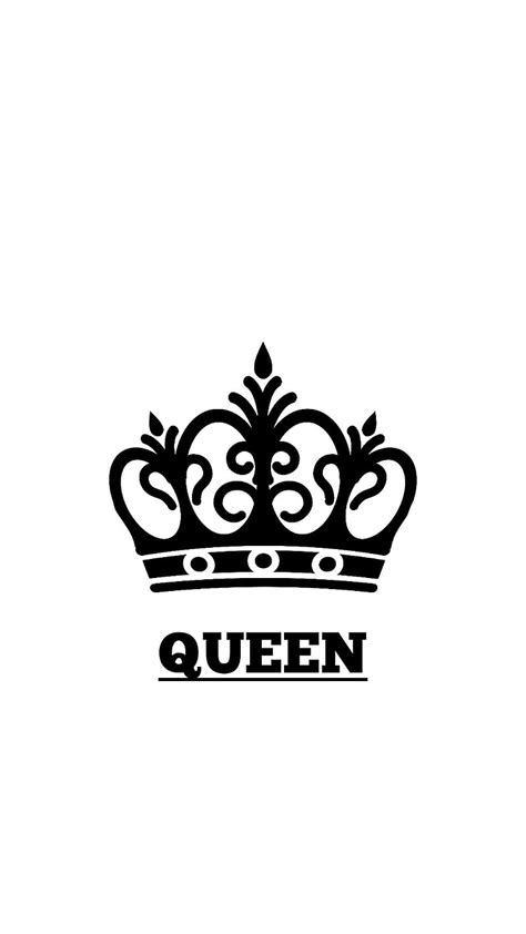 Queen Desenho Logo Hd Phone Wallpaper Peakpx