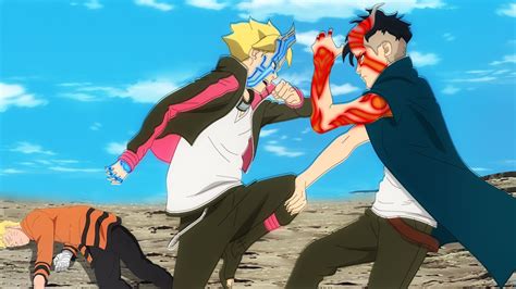 A Queda De Naruto Boruto Vs Kawaki A Batalha Entre Otsutsukis