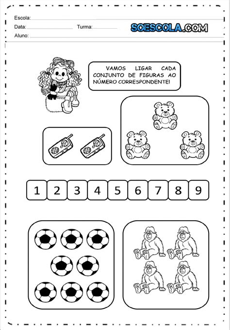 Atividade Com Números De 1 A 20