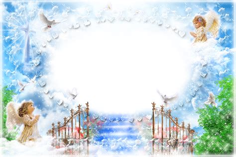 Transparent Png Frame Angels At The Gates Of Heaven Free Photo Frames