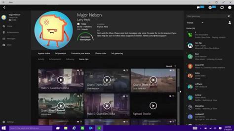 Xbox App On Windows 10 Preview Pc Youtube