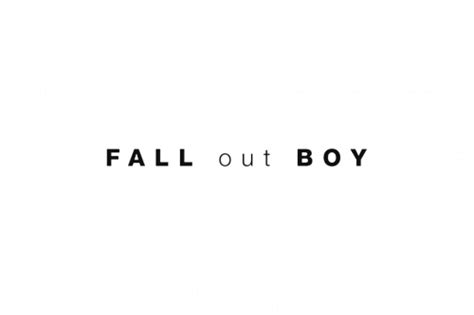 Fall Out Boy Logo And Symbol Meaning History Png Brand