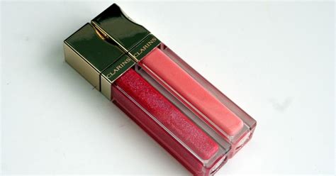 London Beauty Review Clarins Spring Gloss Prodige In Water Lily And Vibrant Rose