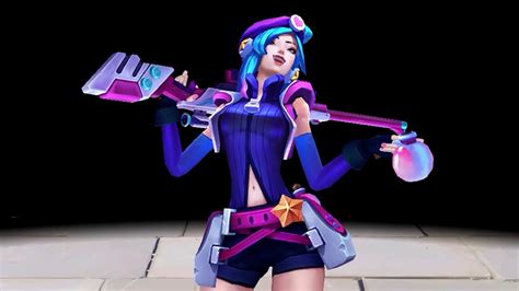 Arcade Caitlyn Skin Detailed Spotlight Youtube