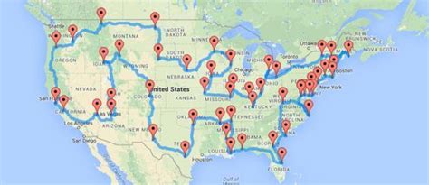 The Ten Best Routes For Driving Across America Road Trip