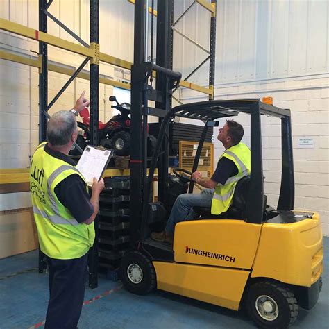 Forklift safety mainly focuses on operating the truck, including: Forklift Training - Luft Training Services ltd