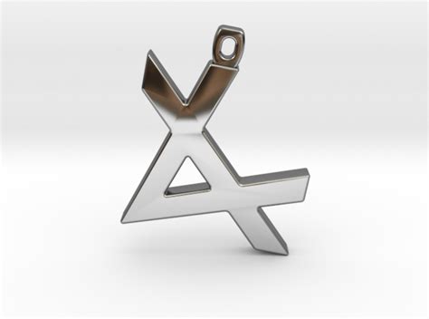 Letter Aleph Paleo Hebrew With Chain Loop Smf8tnu6g By Sparkshot