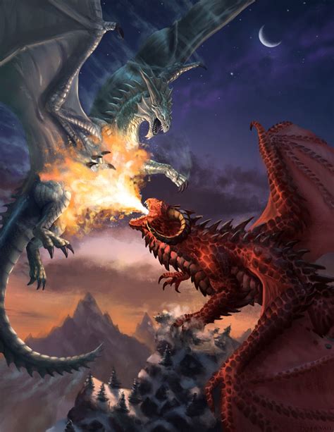 Battling Dragons Tyler Vail On Artstation At Artstation