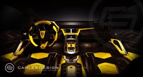 Lamborghini Yellow Bull Interior Reworked By Carlex