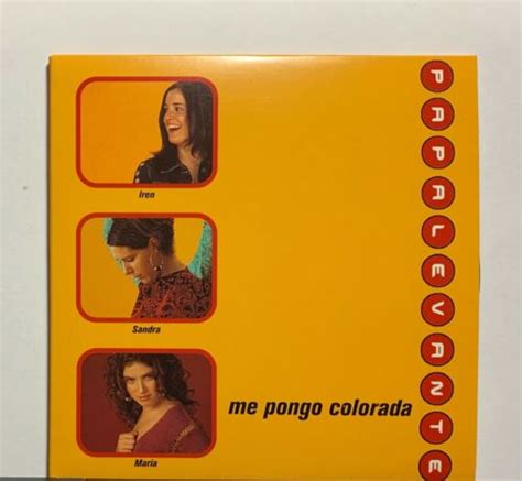 Papá Levante ‎ Me Pongo Colorada Remixes Cd Single Promo Ebay