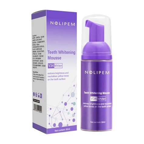 Purple Teeth Whitening Foam（50ml） Nolipem