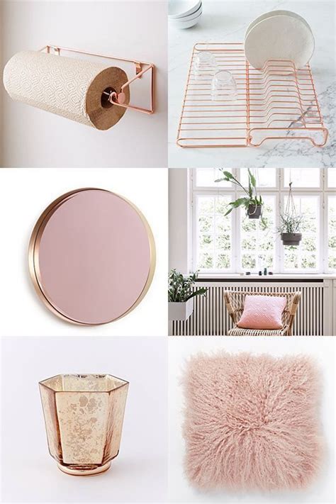 When used subtly, it can really make a statement. 15+1 cool rose gold home decor accessories | Loftspiration