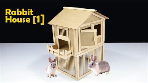 🐇 Rabbit House Making Out Of Cardboard 1 Youtube