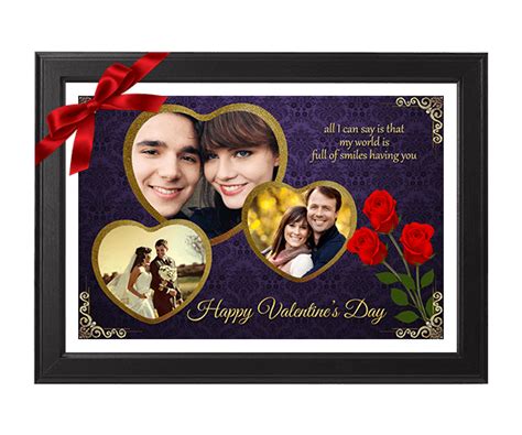 Valentines Day Customized T Online Photo Frame Personalized Ts