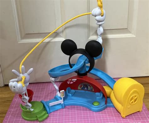 Disney Mickey Mouse Clubhouse Zip Slide And Zoom Playset 2015 Fisher