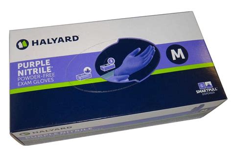Halyard Kc500 Purple Nitrile Exam Glove 55081bx Small
