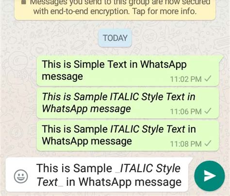 How To Bold Italic Strikethrough Message Text In Whatsapp A2z