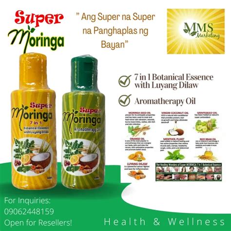 Super Moringa Aromatherapy Oil Super Moringa 7 In 1 Botanical Essence
