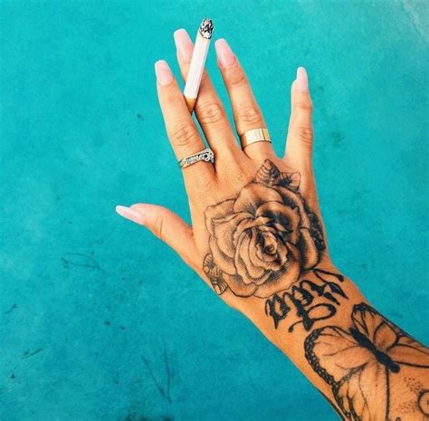 pin by jaas💋 on tatt s hand tattoos tattoos for women dope tattoos