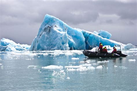 Zodiac Boat Tour On Jokulsarlon Glacier Lagoon Meet On Location
