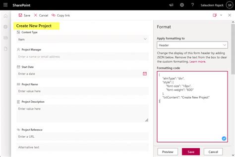 Change The New Item Text In Modern Sharepoint Online List Form