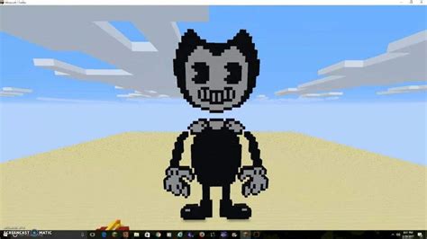 Bendy Pixel Art Minecraft Bendy And The Ink Machine Amino