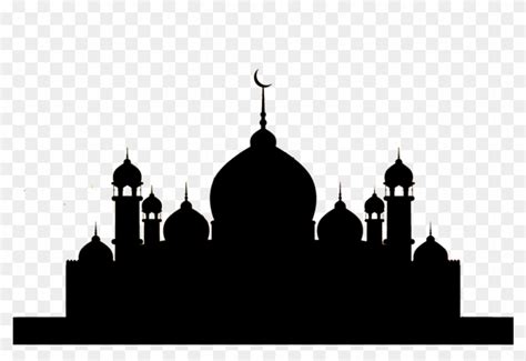 Mosques Silhouettes Free Vector Mosque Silhouette Vector Png
