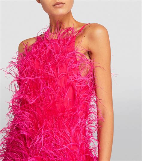 Cult Gaia Feather Embellished Shannon Mini Dress Harrods Us