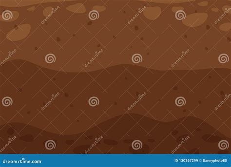 Brown Soil Texture Background Stock Vector Illustration Of Graphic