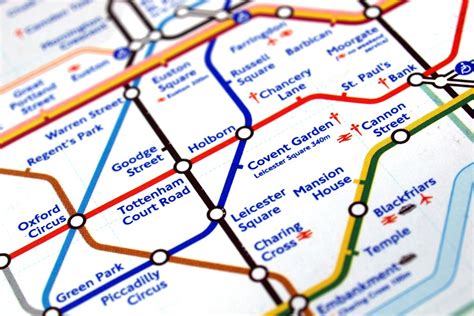 Buy Tube Map Of London Underground Piccadilly Circus Map Poster 18x12