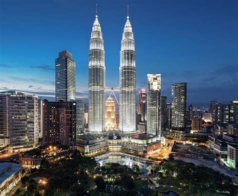 Malaysia Kuala Lumpur Petronas Towers 1 Photograph By Martin Puddy