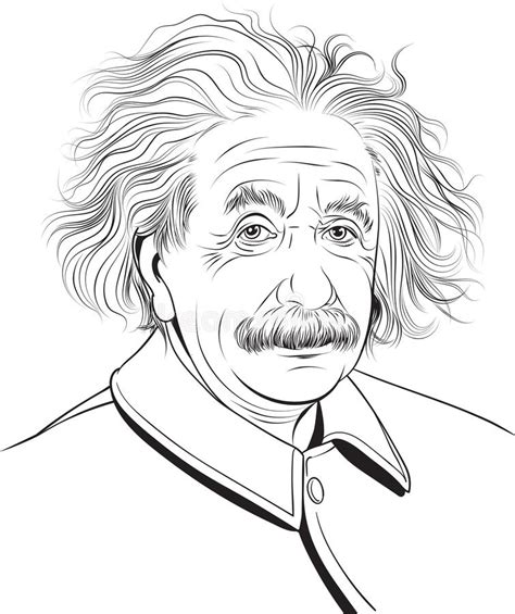 Albert Einstein Easy Drawing An Otherworldly Observer Named Einstein