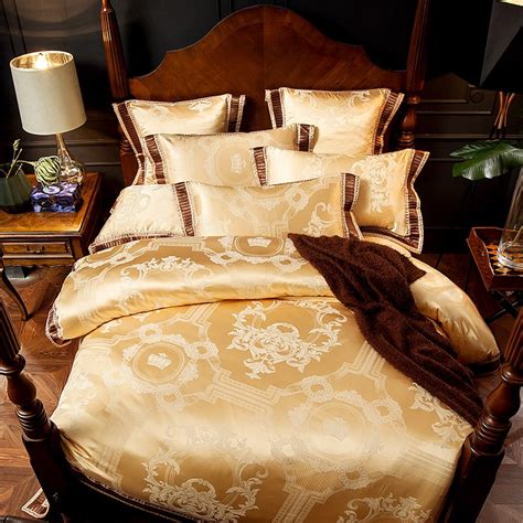 European Style Luxury Jacquard High Quality Bedding Set Queen King Size