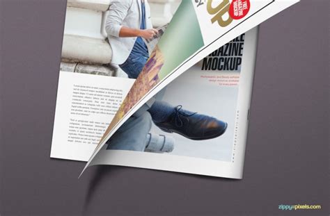 38 Mockup Majalah Gratis Untuk Presentasi Realistis 2020 Portal