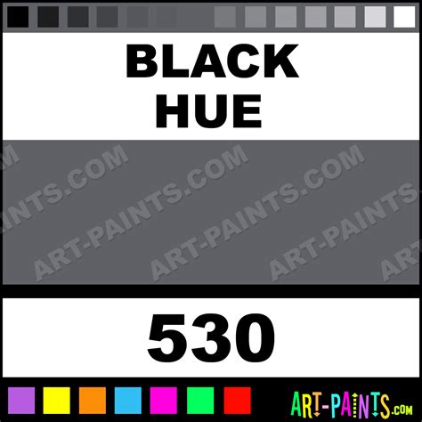 Black Extra Fine Gouache Paints 530 Black Paint Black Color
