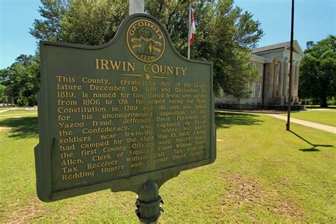 Irwin County Georgia Irwin County Courthouse In The Town O Flickr