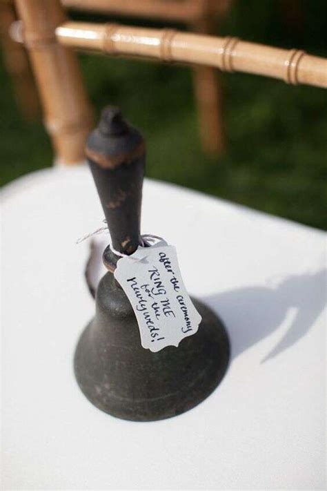 20 Ways to Feature Wedding Bells Throughout Your Celebration | Wedding