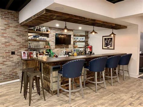 56 Creative And Stylish Basement Bar Ideas In 2023 Home Bar Rooms