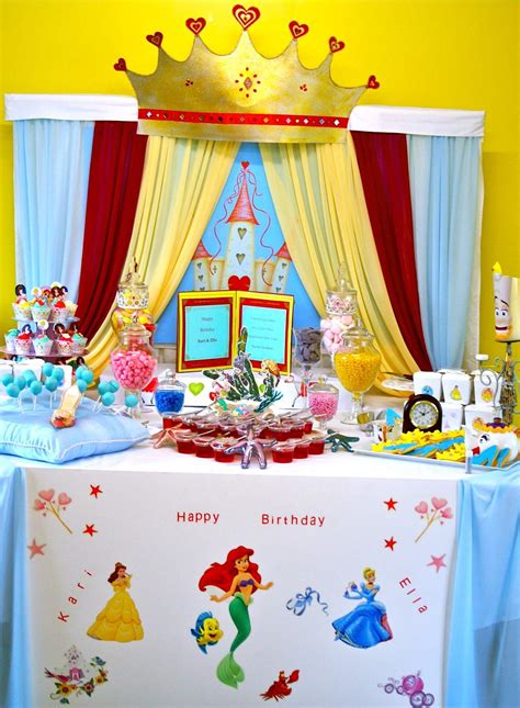 Disney Princess Birthday Party Ideas Photo 2 Of 15 Catch My Party