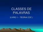 PPT CLASSES DE PALAVRAS GRAMATICAIS PowerPoint Presentation Free Download ID