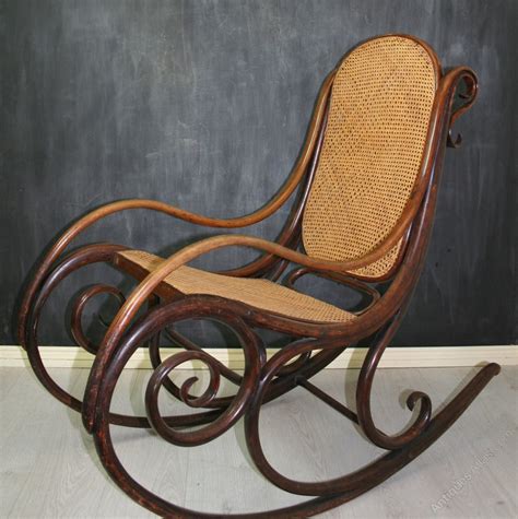 Rare Thonet Bentwood Rocking Chair No 1 Antiques Atlas