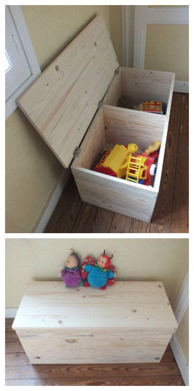48 Diy Toy Box Ideas Toy Boxes Diy Toy Box Diy Toys