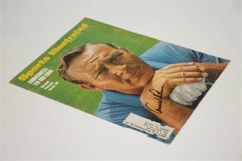 Lot Detail Arnold Palmer Signed Sports Illustrated Front Cover Page