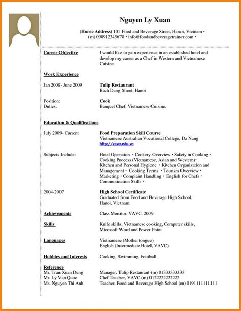 How To Write Work Experience In Resume Sample Coverletterpedia
